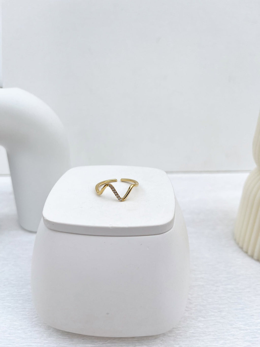 Bague ajustable Ondine