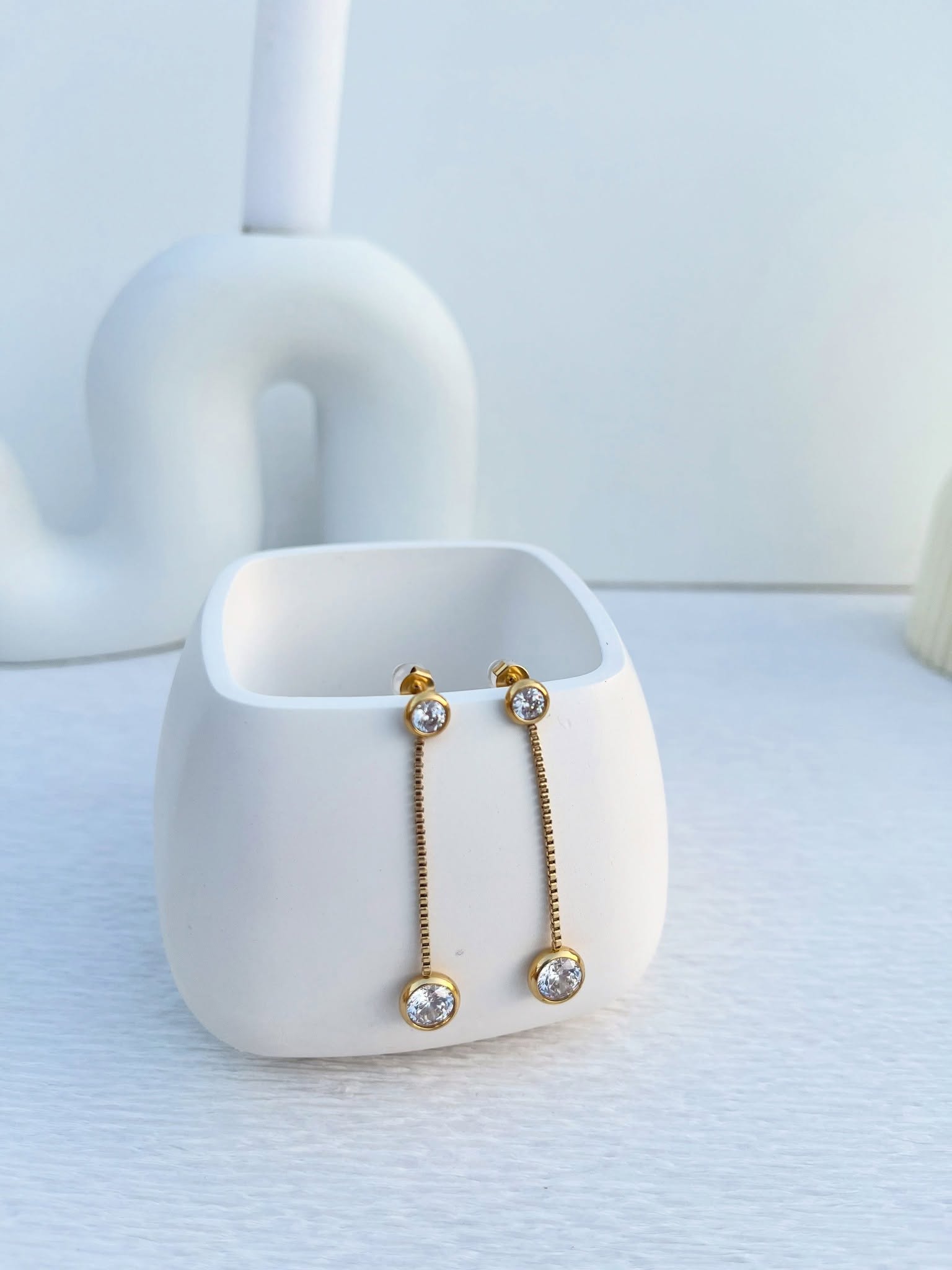 Boucles d'oreilles Hermine