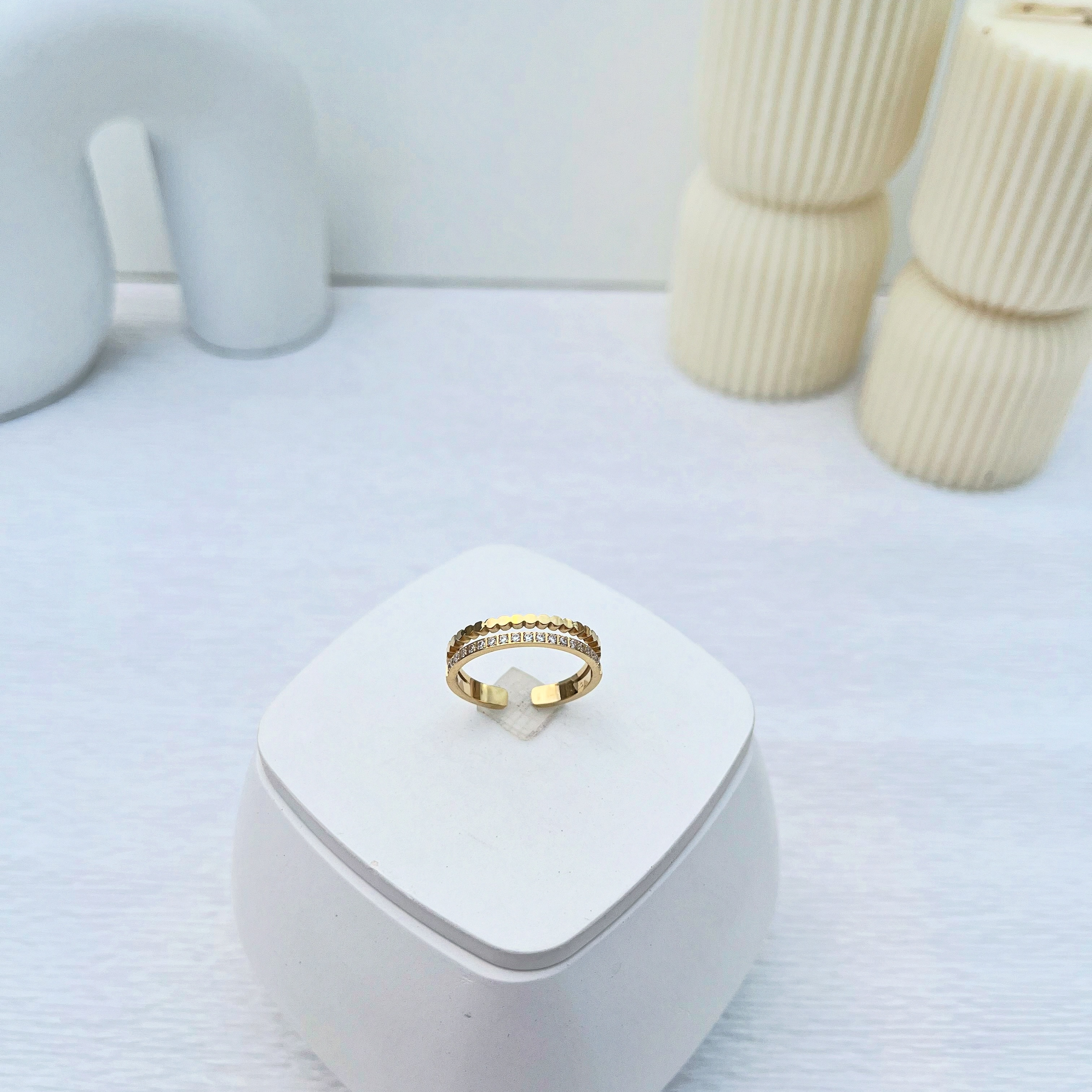 Bague ajustable Olympe