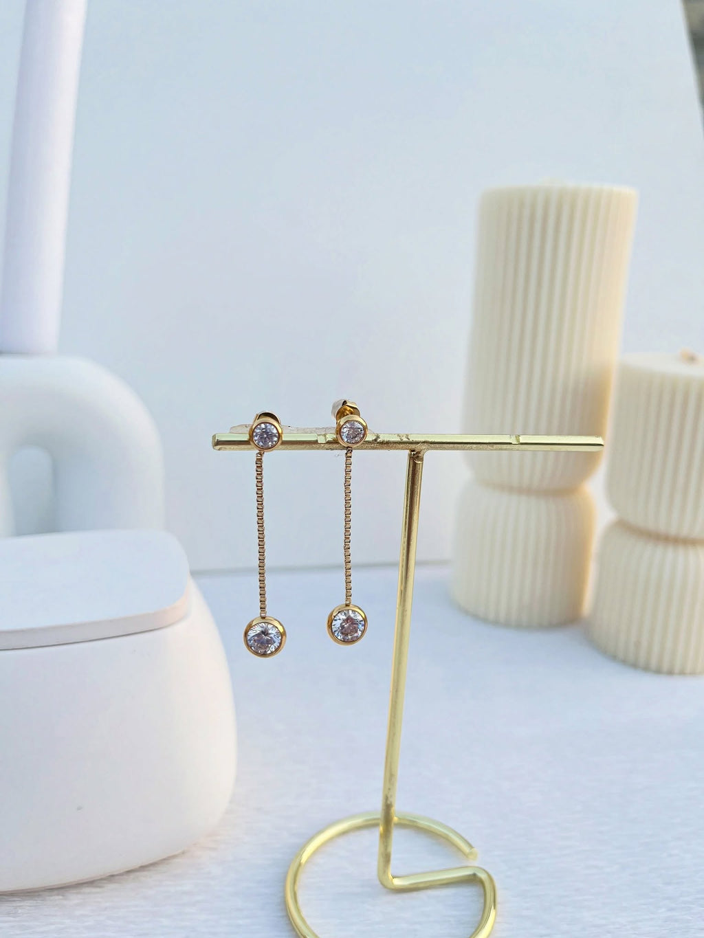 Boucles d'oreilles Hermine