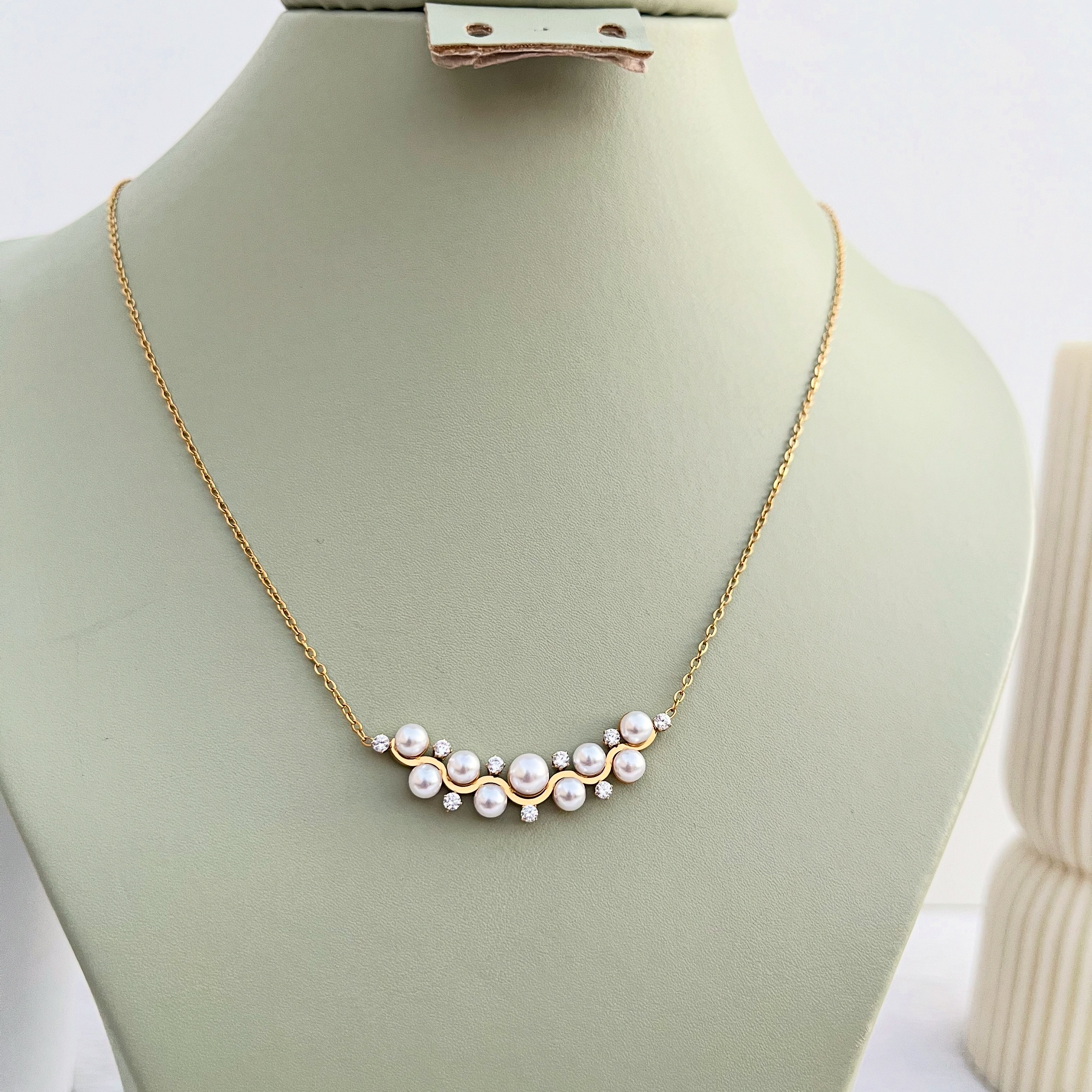 Collier Pearl Wave