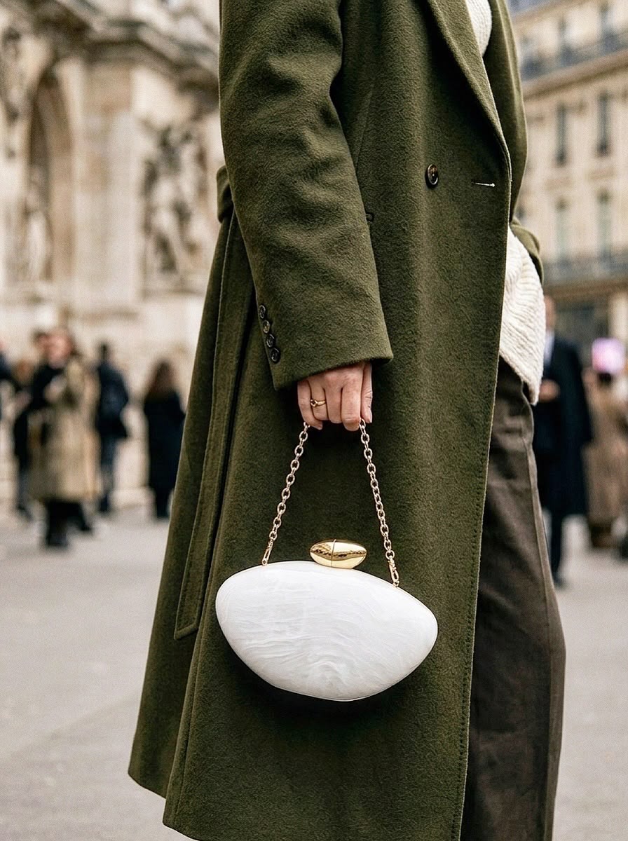 Sac Minaudière "Sculpture Nacrée"