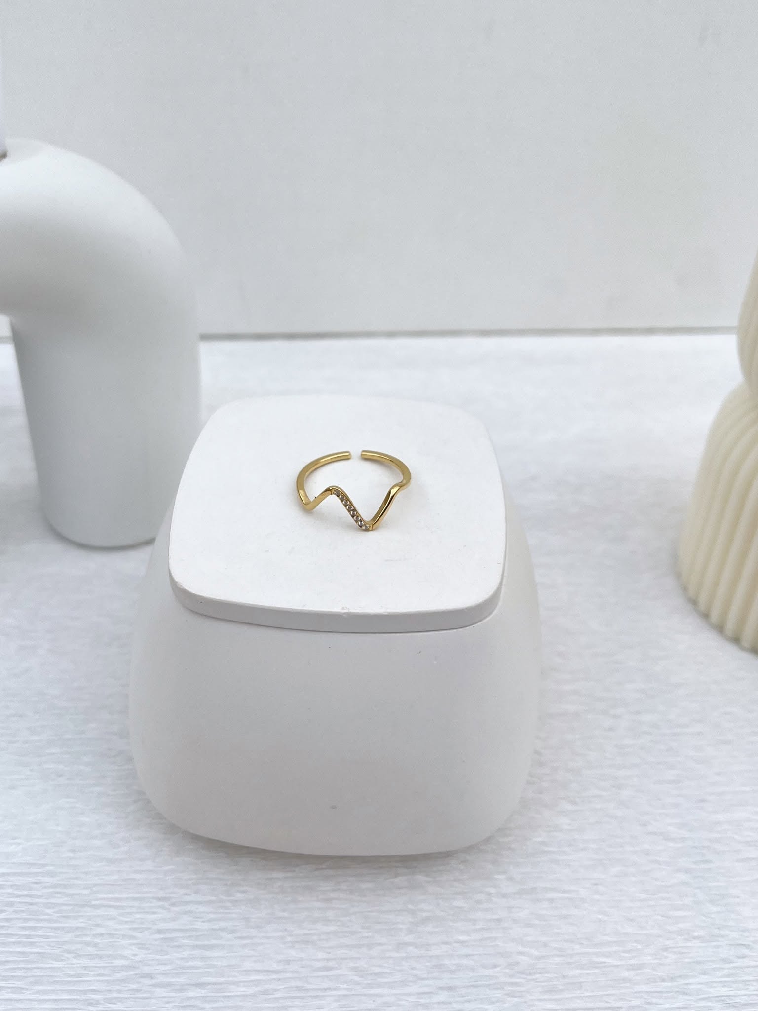 Bague ajustable Ondine