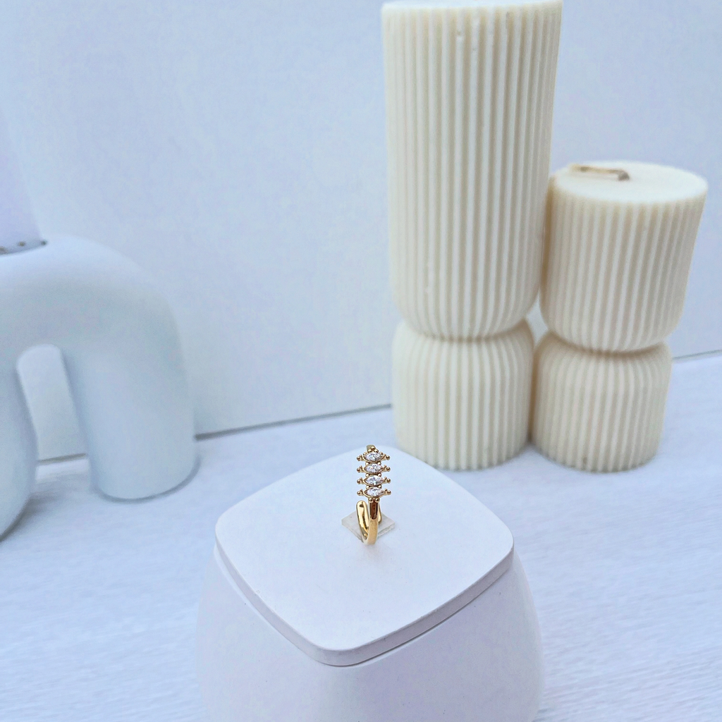 Bague ajustable Marquise Elegant