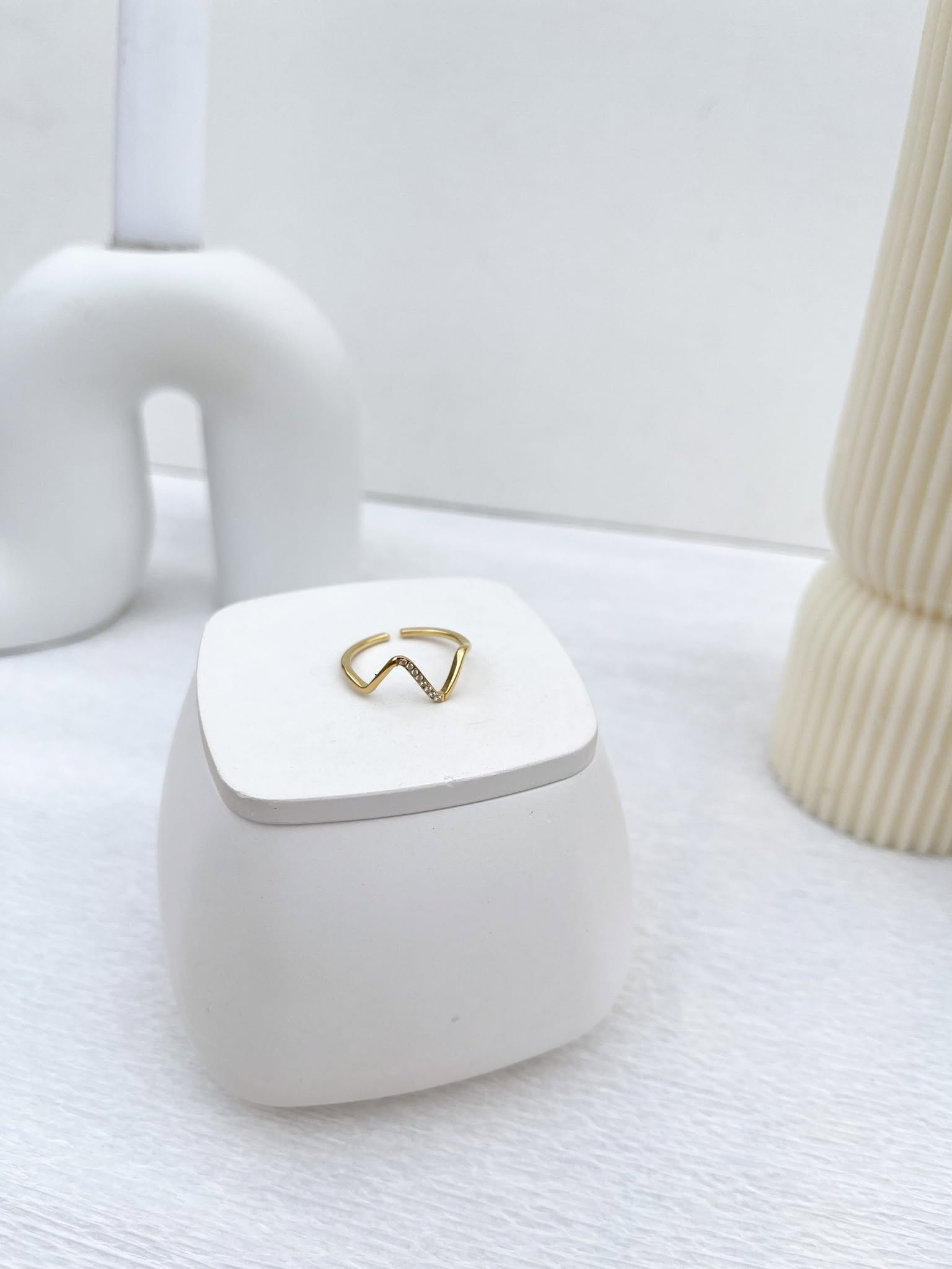 Bague ajustable Ondine