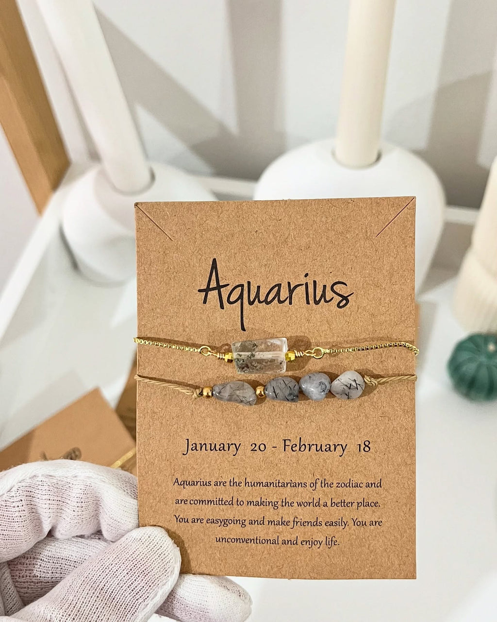 bracelet Aquarius