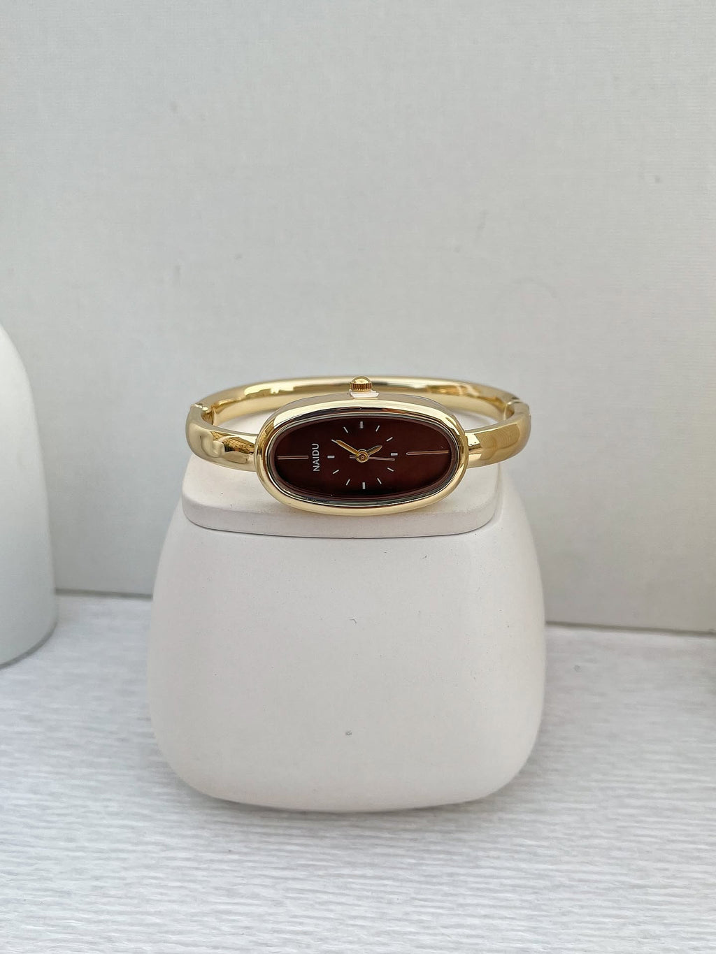 Naidu Oval Bangle Watch