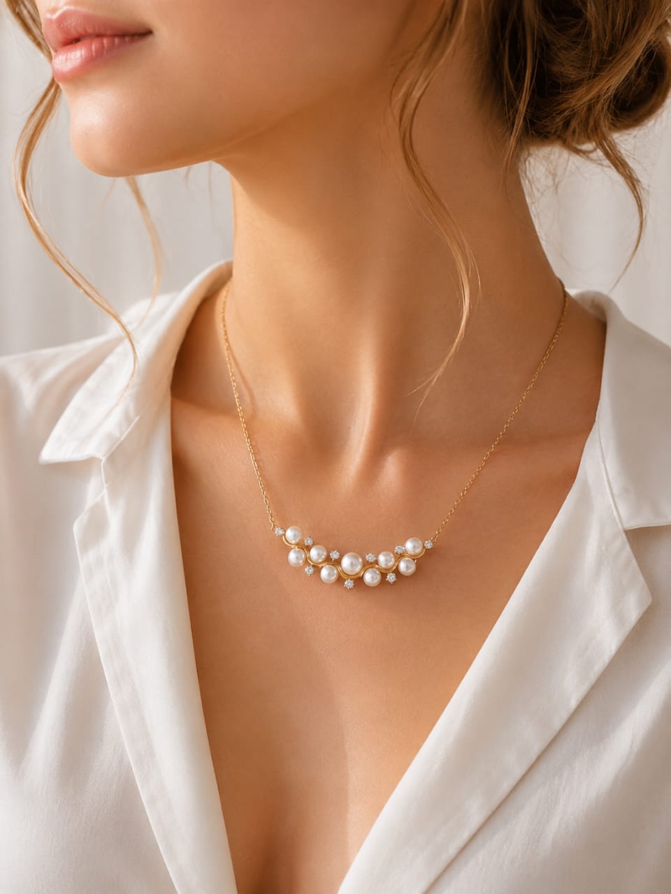 Collier Pearl Wave