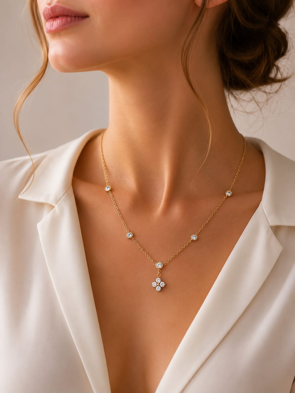 Collier trefle