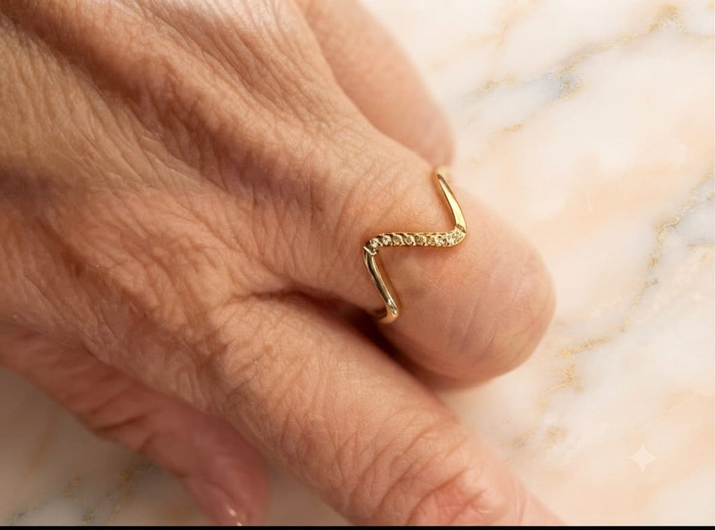 Bague ajustable Ondine