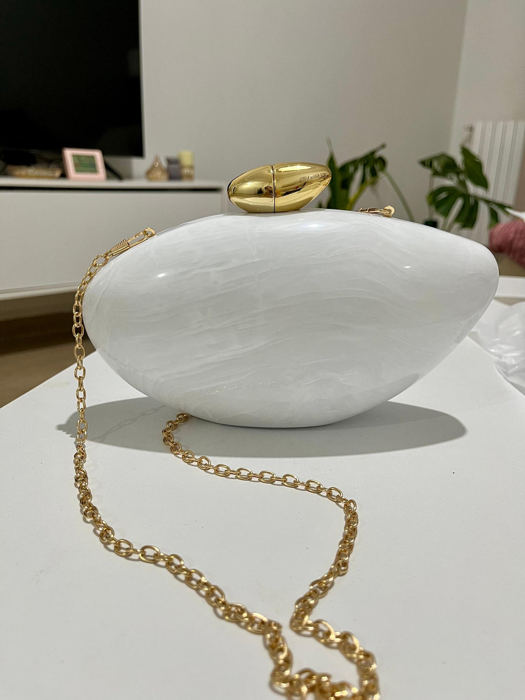 Sac Minaudière "Sculpture Nacrée"