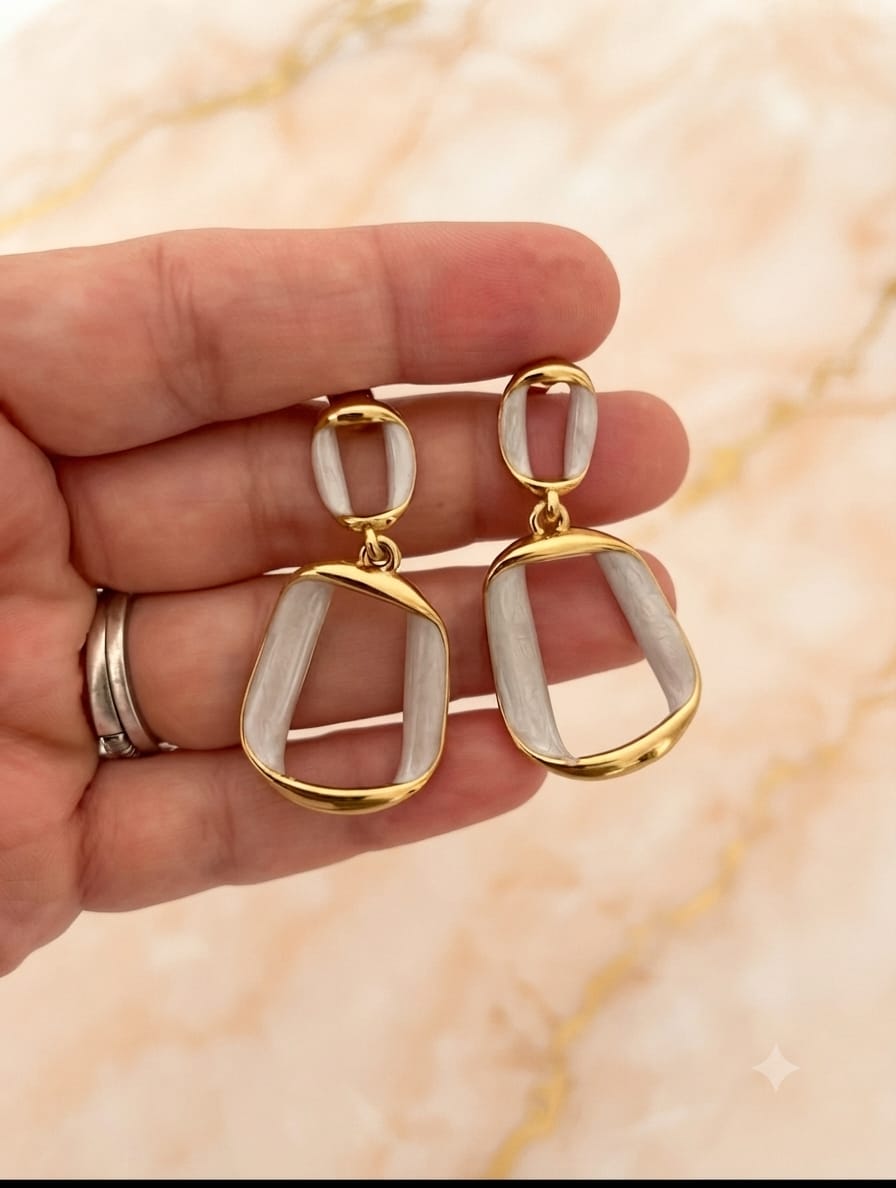 Boucles d'oreilles Harmonie Dorée
