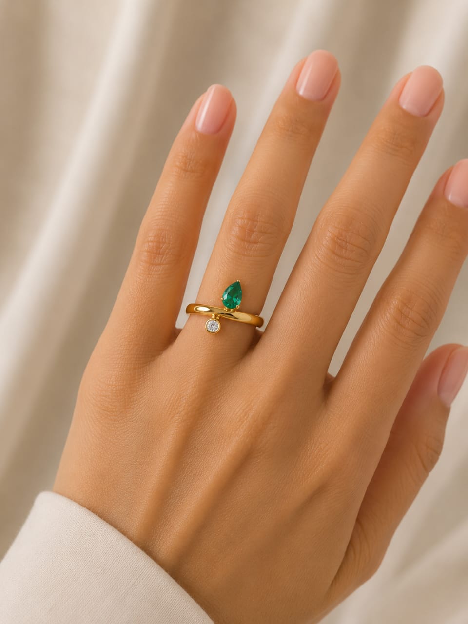 Bague Émeraude