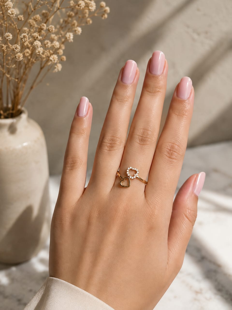 Bague ajustable Valentine