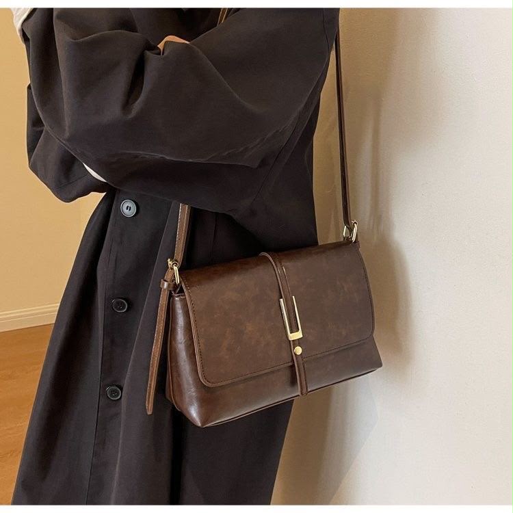 Sac Bandoulière "Le Vintage" Marron