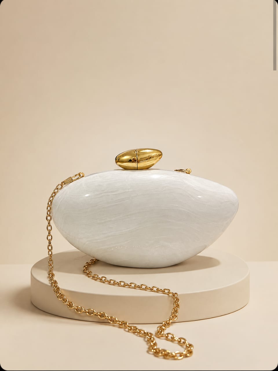 Sac Minaudière "Sculpture Nacrée"